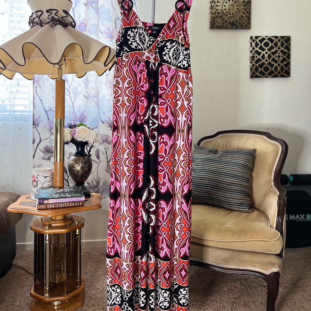 Maxi dress for spring and summer